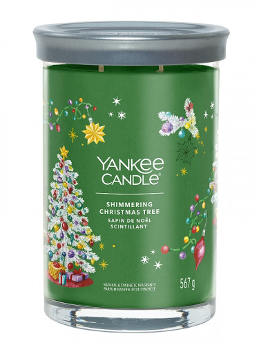 Yankee Candle SHIMMERING CHRISTMAS, signature tumbler velký 567 g