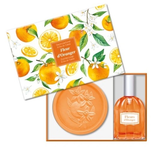 detail Esprit Provence Set toaletní vody a mýdla - KVĚT POMERANČOVNÍKU