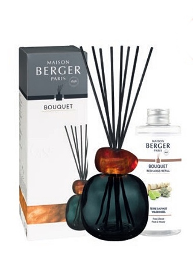 detail Maison Berger MINERAL difuzér 260ml s náplní Wilderness 180ml
