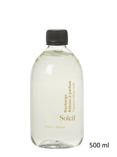 detail AMÉLIE et MÉLANIE - SOLEI, náplň difuzéru 500 ml