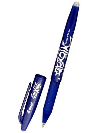detail Pilot Frixion BALL BL-FR7-L 0,7mm tm.modré