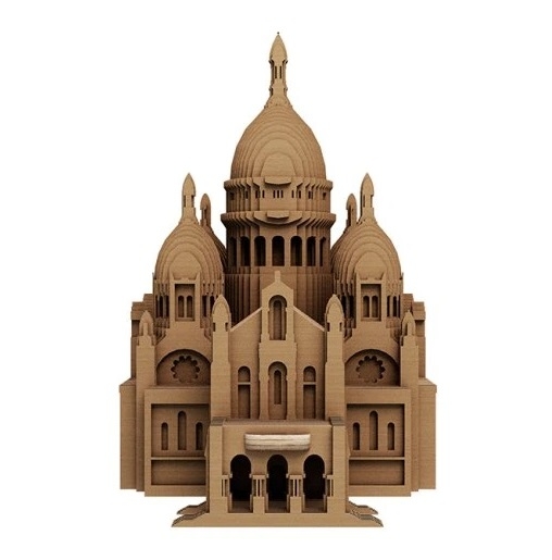 detail Cartonic 3D PUZZLE - SACRÉ-COEUR BASILICA, 146 dílků, LEVEL3