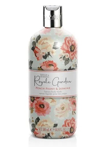 detail Baylis&Harding Sprchový gel - Peach, Peony & Jasmine, 500ml