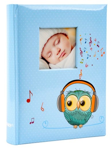 detail Fotoalbum 9x13/200 B35200S Fandy OWLET 1, modré