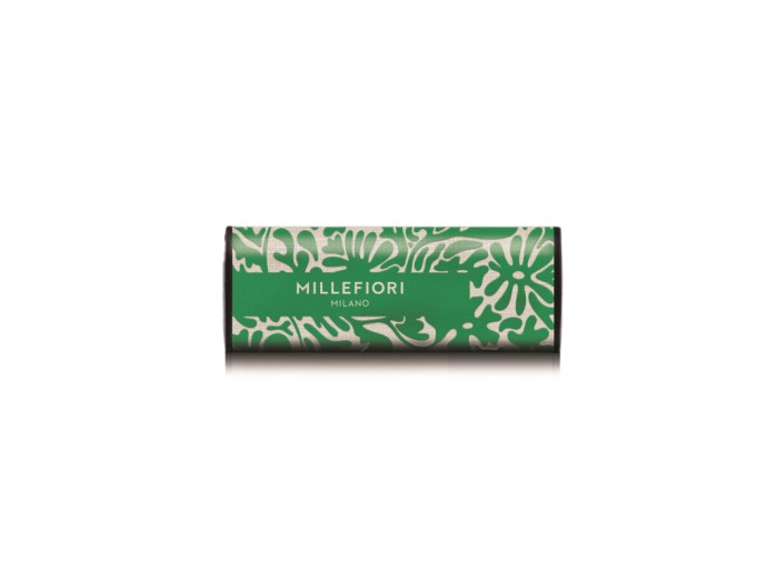 detail Millefiori Milano Icon LIME & VETIVER, textil floral 47 g