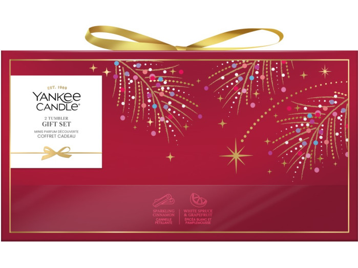 detail Yankee Candle Xmas 2026 Dárková sada 2x svíčka tumbler 213g