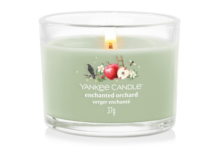 detail Yankee Candle Votiv ve skle 37g - ENCHANTED ORCHARD