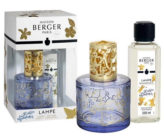detail Maison Berger Lolita LEMPICKA, katalytická lampa+náplň, sv.modrá