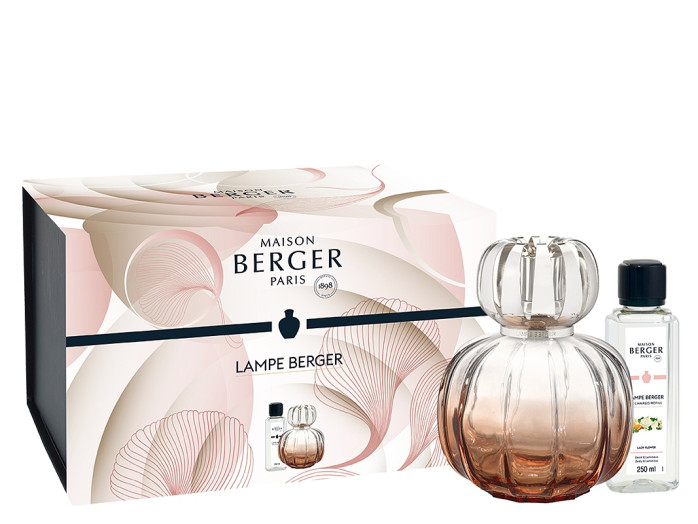 detail Maison Berger CORALI lampa ORANGE, náplň Lady Flower 250ml