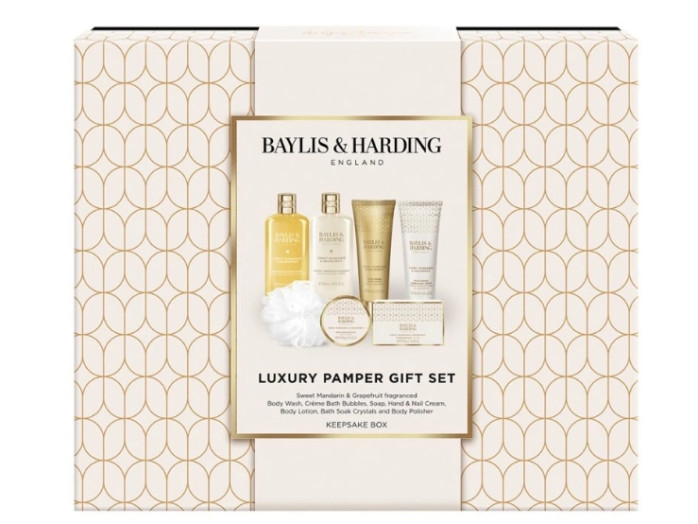 detail Baylis&Harding Mandarin & Grapefruit Dárková sada velká, 7dílná