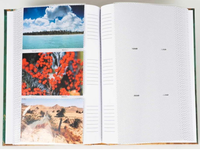 detail Fotoalbum 9x13/300 3-up Gedeon Classic vinyl HNĚDÝ
