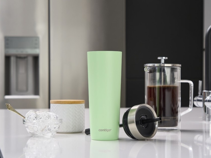 detail Contigo Luxe Spillproof Tumbler 720 ml, zelená
