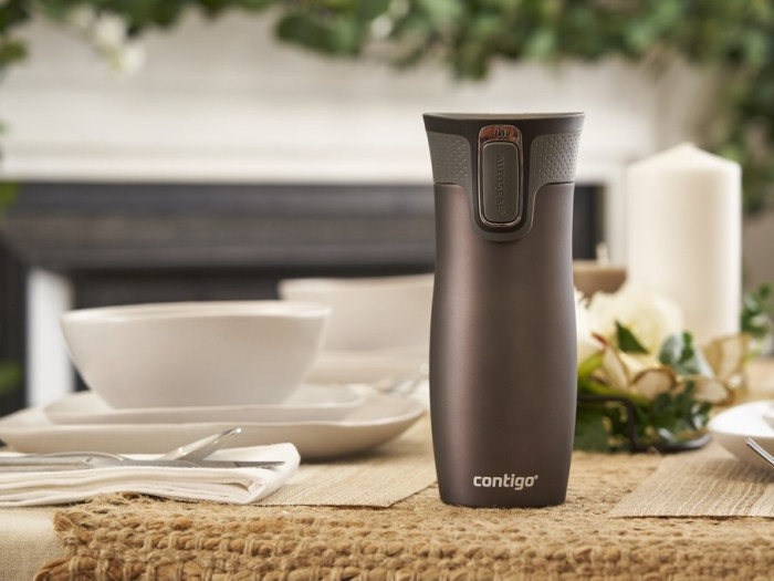 detail Contigo Termohrnek West Loop 470 ml, Gunmetal