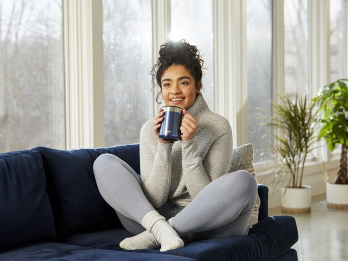 detail Contigo Termohrnek Streeterville Desk Mug 420 ml, Blue