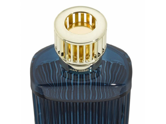 detail Maison Berger ALPHA modrá katal.lampa + náplň Pod olivovníky 250ml