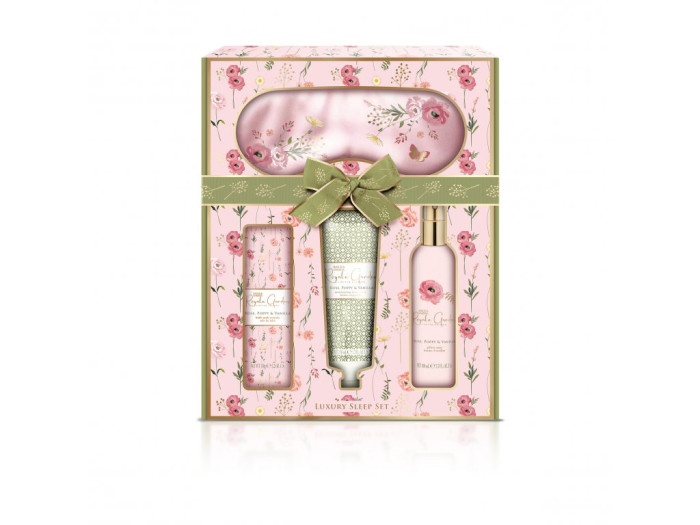 detail Baylis & Harding Dárková sada pro klidný spánek - Růže, Vlčí mák & Vanilka, 4ks