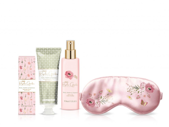 detail Baylis & Harding Dárková sada pro klidný spánek - Růže, Vlčí mák & Vanilka, 4ks