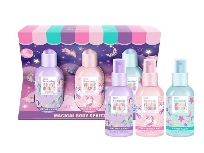 detail Baylis&Harding Unicorn - dárková sada tělových sprejů 3dílná