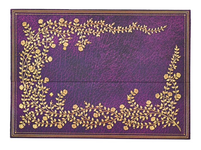 detail Paperblanks Desky na dokumenty A4 - New York Rose, Gilded Age