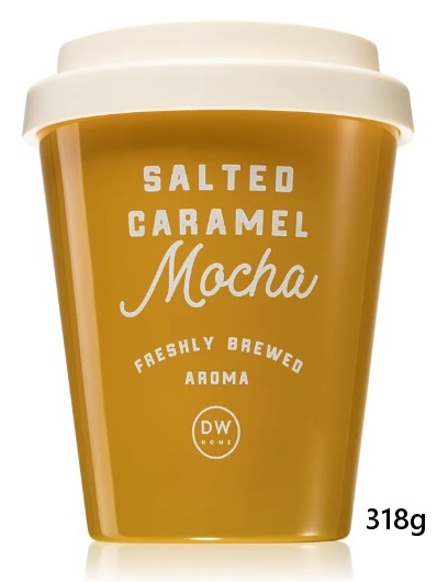 detail DW HOME Salted Caramel Mocha, svíčka ve skle 318g