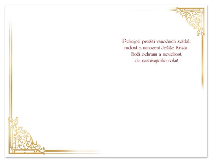 detail Ditipo Blahopřání HK - Požehnané Vánoce (náboženské)
