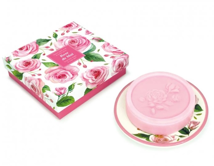 detail Esprit Provence Set mýdlenky a mýdla - KVĚT RŮŽE