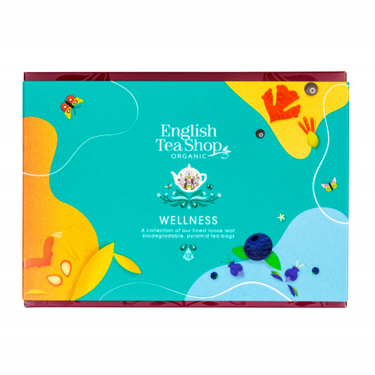 detail English Tea Shop Organic 12 pyramidek WELLNESS