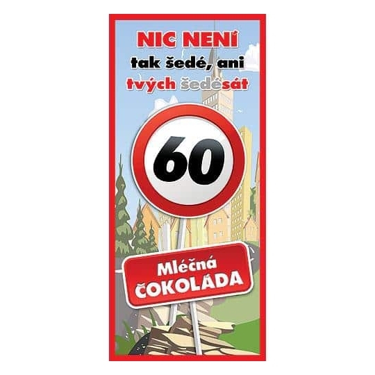 detail Mléčná čokoláda 100g - Nic není tak šedé, aní tvých 60