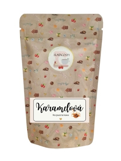detail SC Rozpustná káva 100g - Karamelová