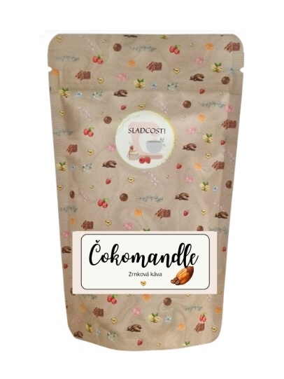 detail SC Zrnková káva 100g - Čokomandle