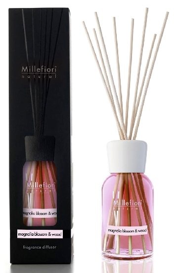 detail Millefiori Milano Difuzér 250ml MAGNOLIA BLOSSOM & WOOD