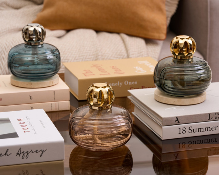 detail Maison Berger ENIGMA lampa BLUE, 400ml