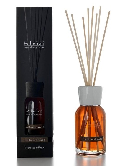detail Millefiori Milano Difuzér 500ml VANILLA & WOOD