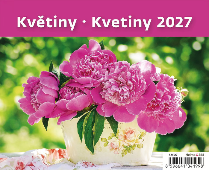 detail Helma 365 Kalendář 2027 - Květiny