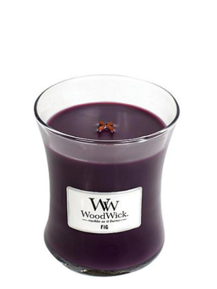 detail Vonná svíčka WoodWick FIG střední 275g