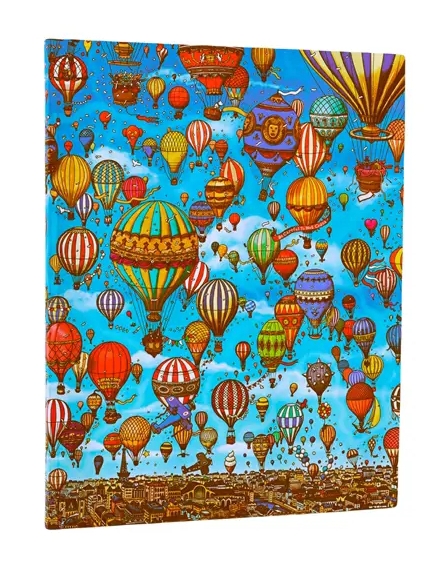 detail Paperblanks ULTRA zápisník - Balloon Festival, nelinkovaný, flexi
