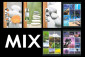 náhled Fotoalbum 10x15/24 P2-4624 Squares mix / cena 1ks