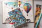 náhled Paperblanks MIDI zápisník - Balloon Festival, 170stran, flexi, linkovaný