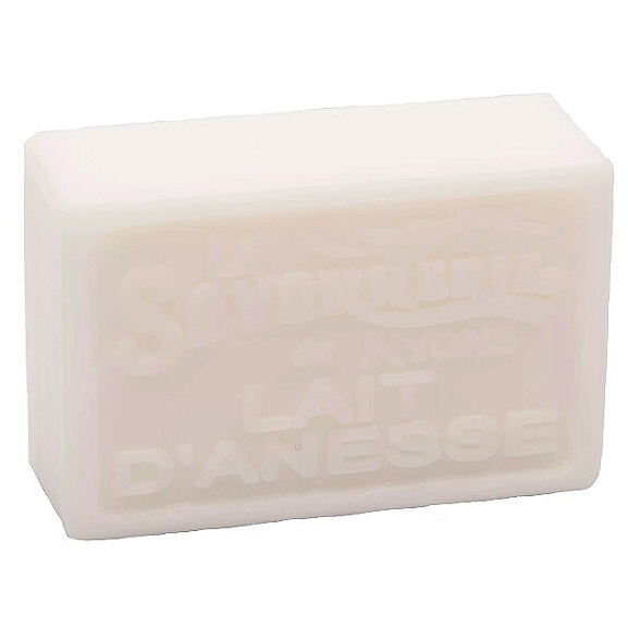 detail La Savonnerie Tuhé mýdlo 100 g - OSLÍ MLÉKO (latt bio d'anesse)