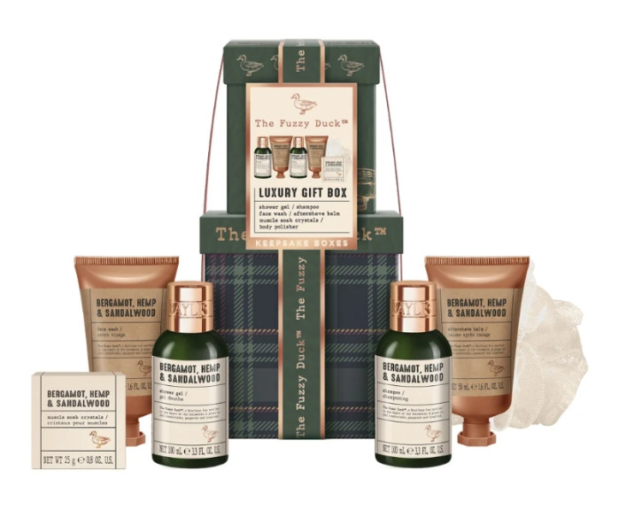 detail Baylis&Harding Bergamot, Hemp & Sandalwood - dárková sada, 6dílná
