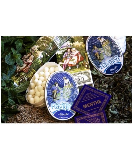detail Les ANIS de Flavigny Bonbónky ORIGINAL ANIS® 50g Máta