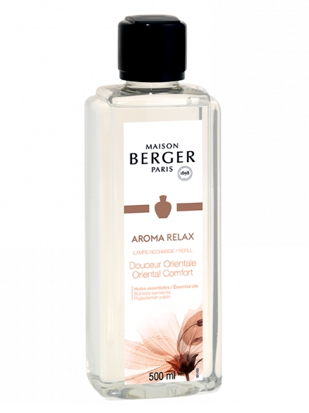 detail Maison Berger AROMA RELAX, náplň katalytické lampy 500ml