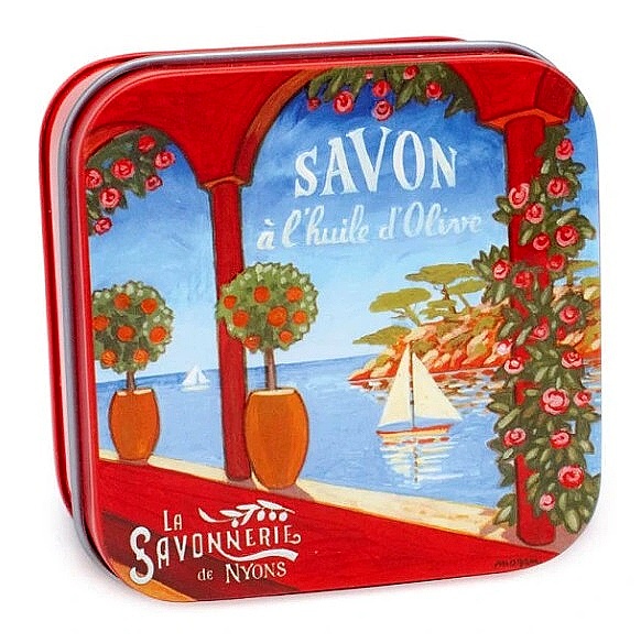 detail La Savonnerie Mýdlo v plechové dóze 100 g - RIVIERA