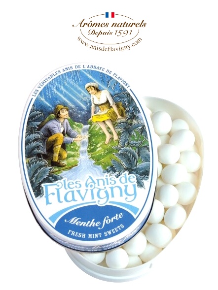 detail Les ANIS de Flavigny Bonbónky ORIGINAL ANIS® 50g Máta