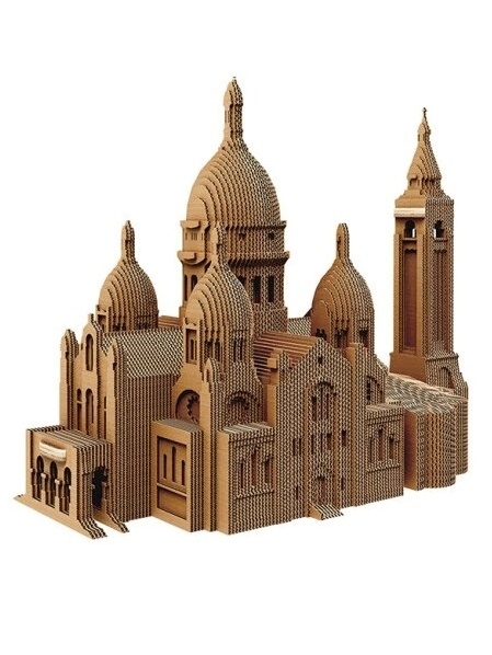 detail Cartonic 3D PUZZLE - SACRÉ-COEUR BASILICA, 146 dílků, LEVEL3