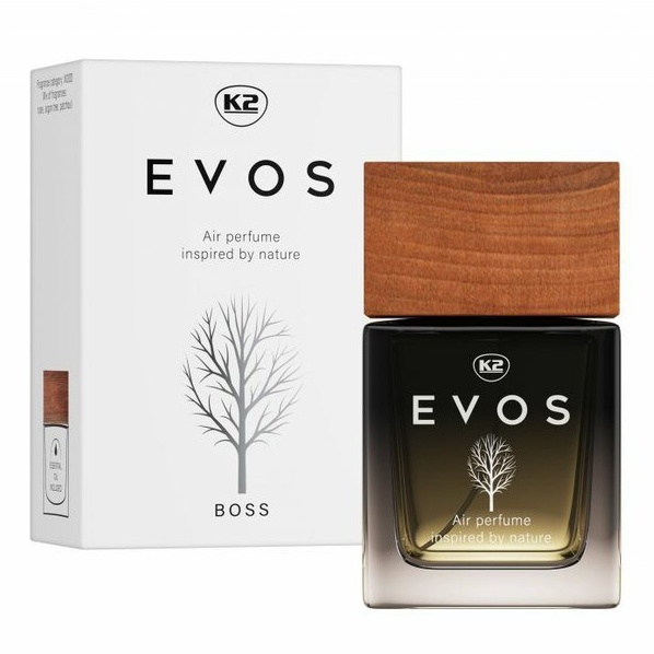 detail EVOS PARFUMÉ 50ml - BOSS, parfém do auta