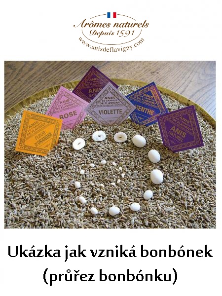 detail Les ANIS de Flavigny Bonbónky ORIGINAL ANIS® 50g Černý rybíz