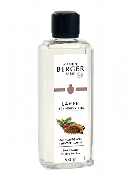 detail Maison Berger FESTIVE CINNAMON, náplň katalytické lampy 500ml