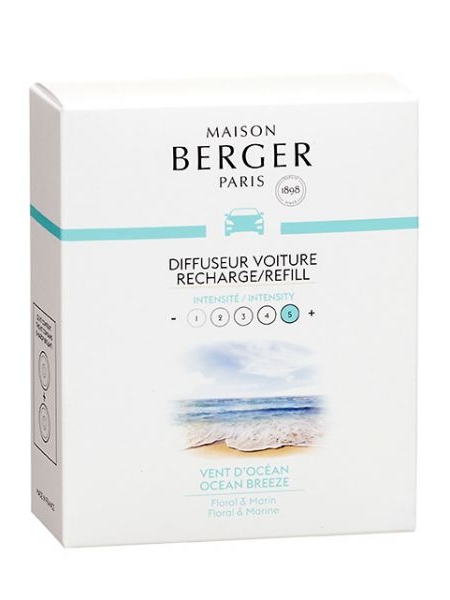 detail Maison Berger CAR - OCEAN BREEZE, keramická náplň 2 ks