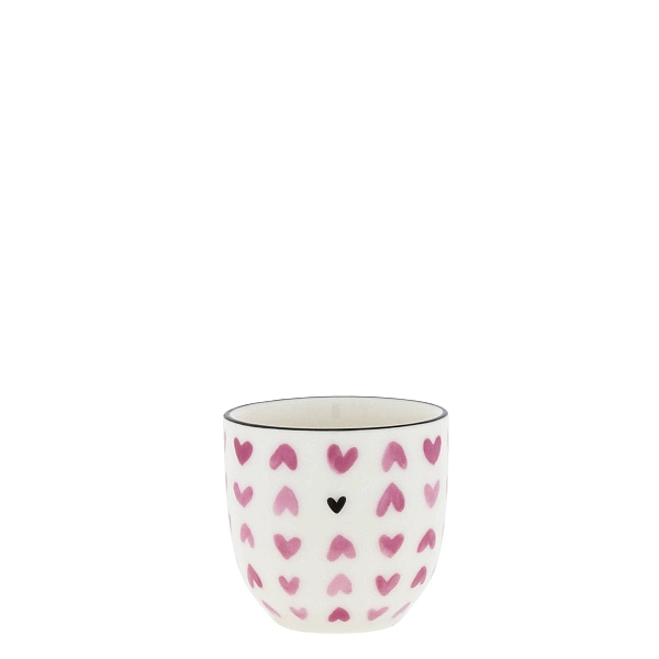 detail Bastion Collections EGG CUP ROSE HEARTS, stojánek na vajíčko